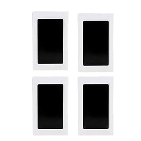 GUENG 4 Pack Inkless Print Kit, Clean Baby Handprint Footprint Ink Pads & Pet Paw Impression Set with Imprint Cards