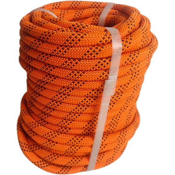 GUENG 98ft 1/2 Inch Arborist Rope, High Strength Polyester Heavy Duty Rigging Rope for Tree Climbing, Rescue, Camping and Outdoor Binding