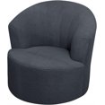 thumbnail image 1 of GUENG High Stretch Swivel Barrel Chair Cover, Jacquard Round Armchair Slipcover(Color : 01, Size : 1PCS), 1 of 17