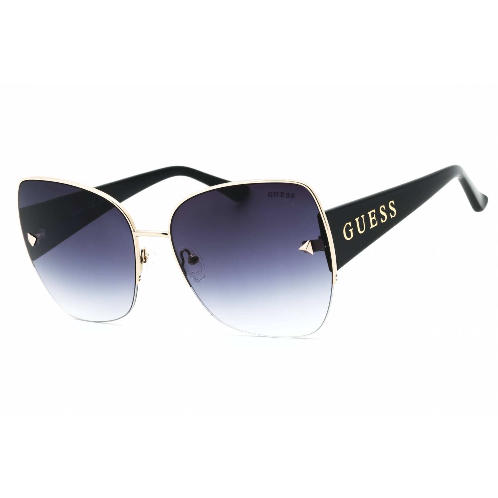 GUESS Factory Occhiali Da Sole Quadrati In Plastica Con Logo A Strass
