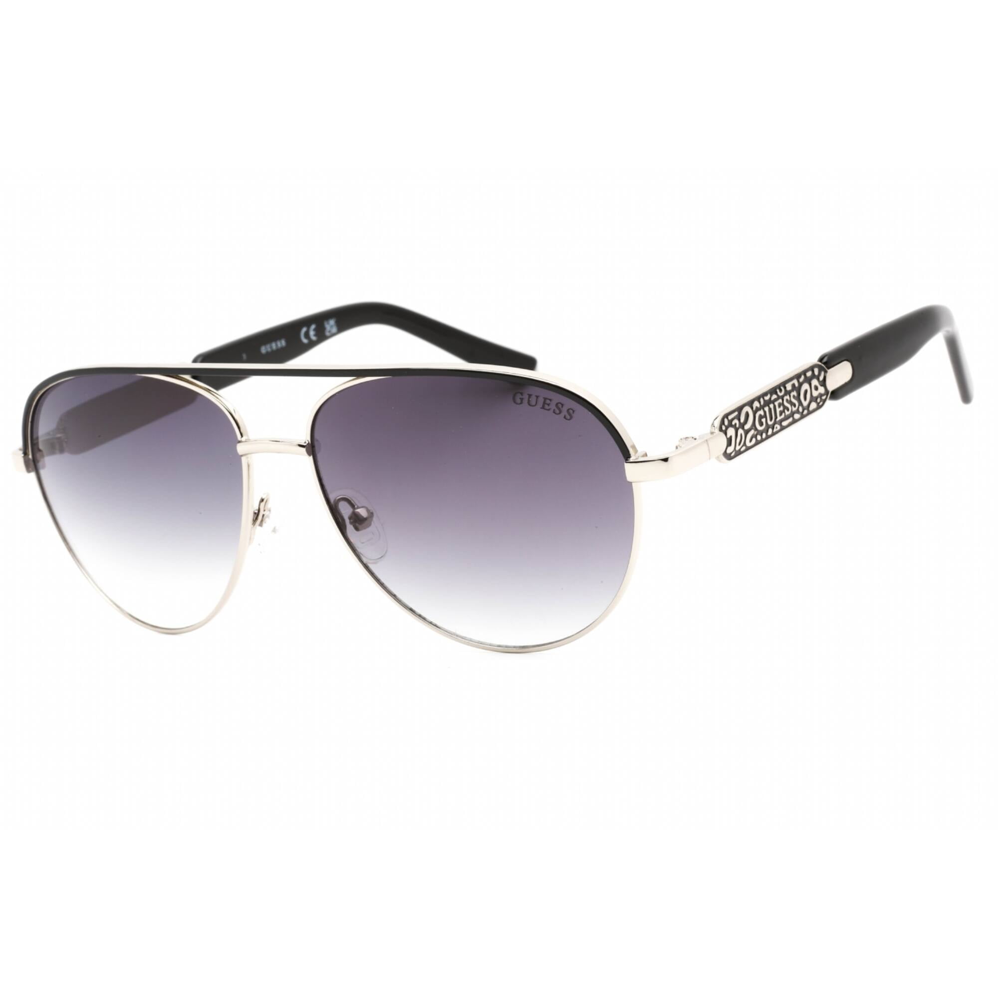 GUESS GF0287-06B-57  Sunglasses Size 57mm 0mm 0mm Nickletin Men NEW