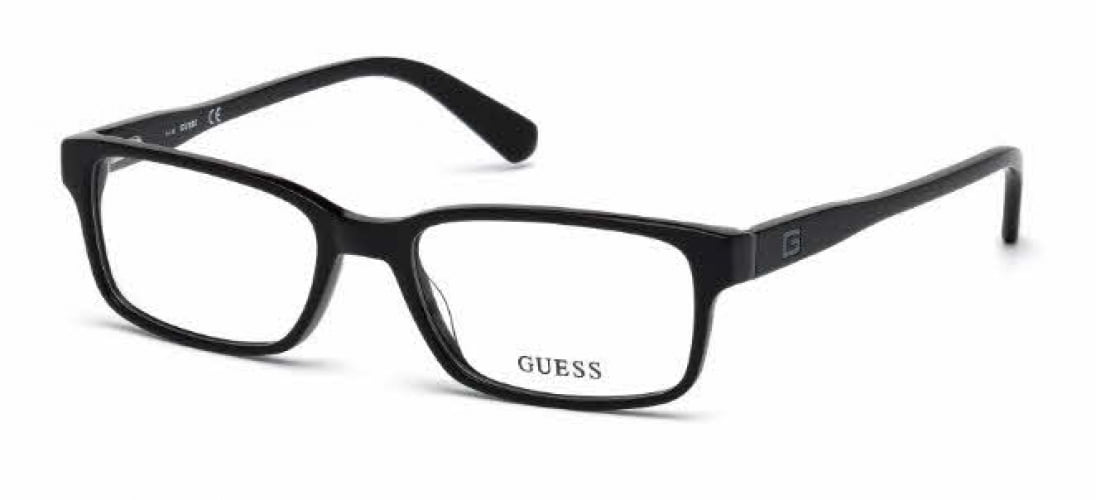 GUESS GU 1906 Eyeglasses 001 001 - Shiny Black - Walmart.com