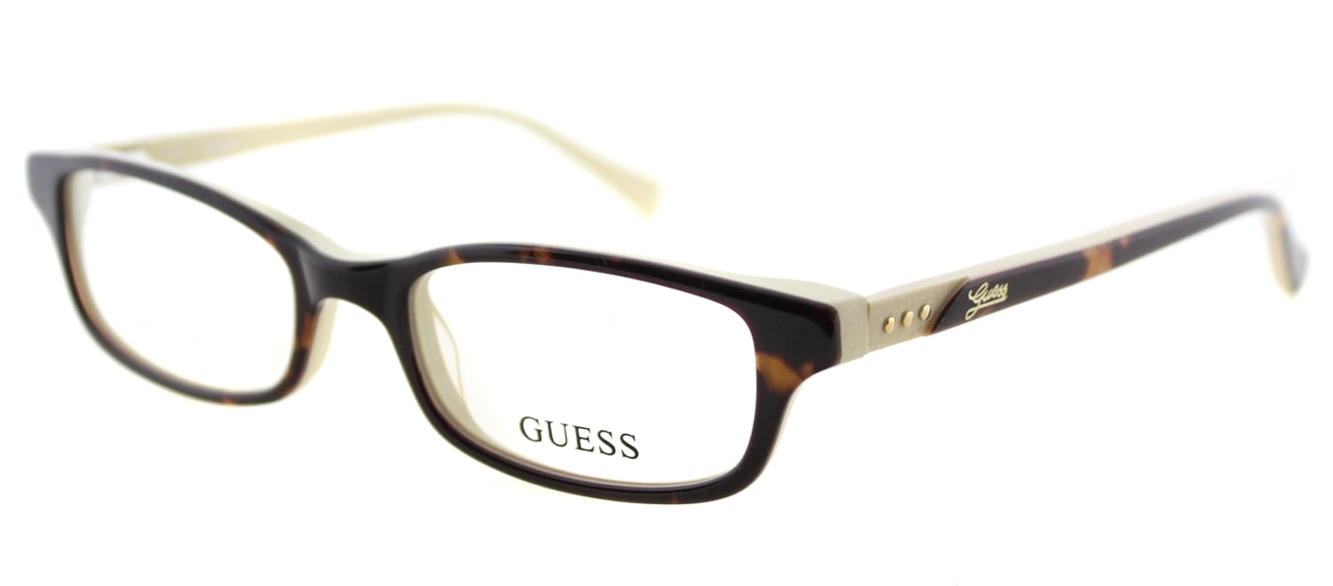 GUESS GU 2292 Eyeglasses 052 Dark Havana - Walmart.com