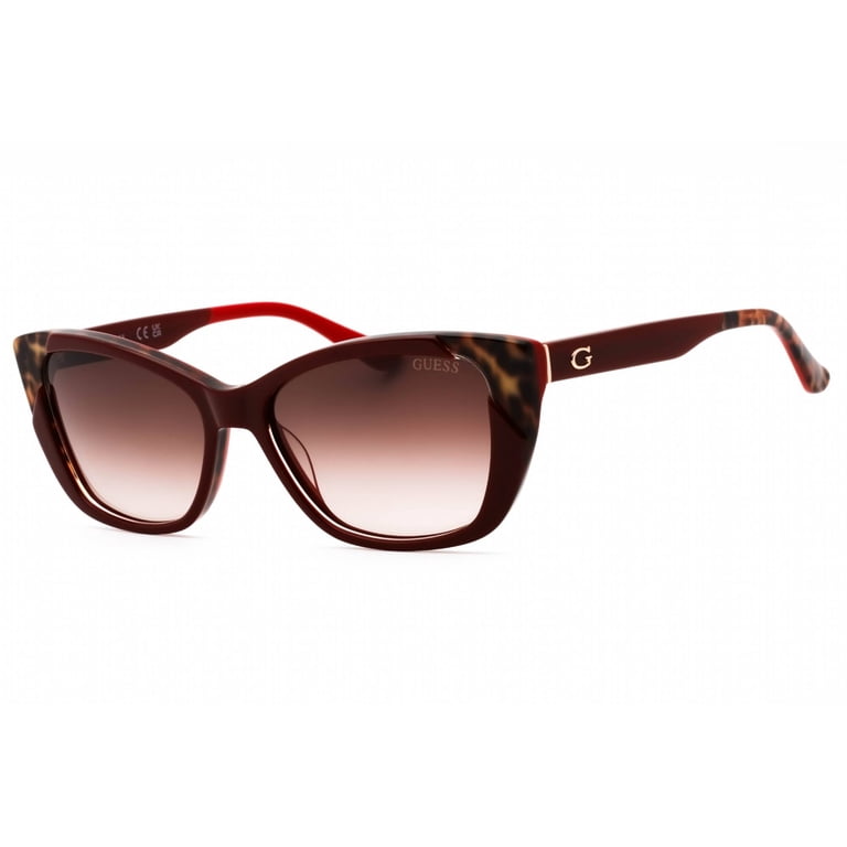 Guess Burgundy Sunglasses NWT GUESS Sunglasses GUF 244 BU-35 Burgundy / Gray Gradient  main image 2