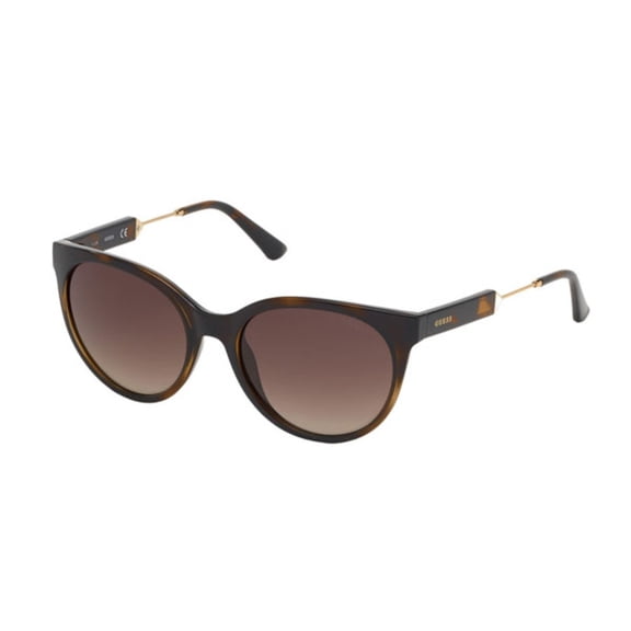 Guess Women's Sunglasses Dark Havana Frames with Gradient Brown Lens