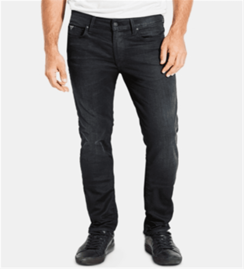 GUESS Men's Slim Tapered Jeans Blue Size 34X32