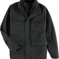 thumbnail image 1 of GUESS Mens Quilted Puffer Bib Coat, Black, XX-Large, 1 of 1