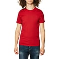 thumbnail image 1 of GUESS Mens Short Sleeve Pima Embroidered Logo Tee Medium Chili Red, 1 of 4