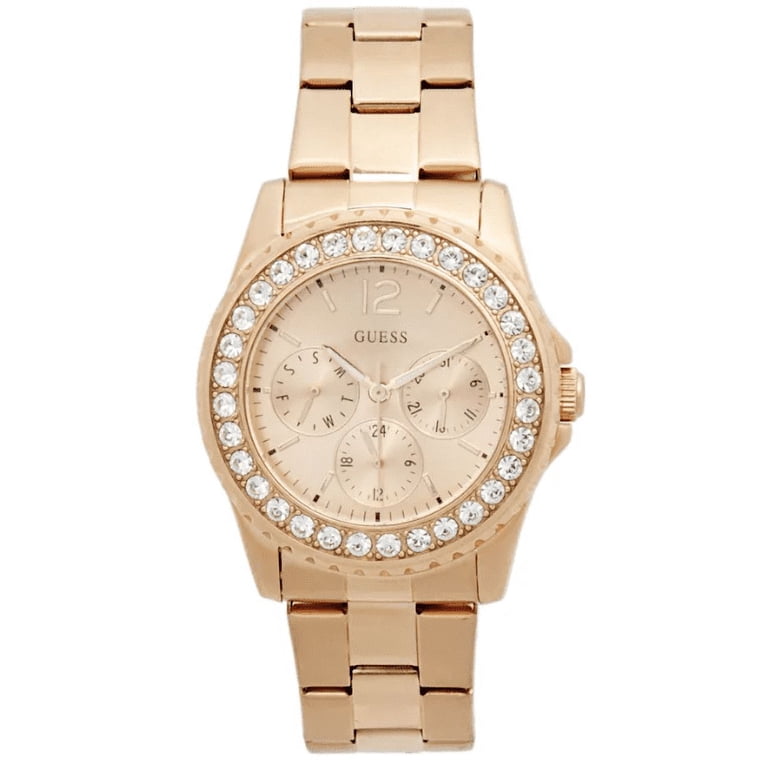 GUESS Rose Gold-Tone Multifunction Watch U12005L2 - Walmart.com display picture 2