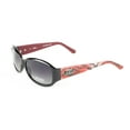 thumbnail image 1 of GUESS Round Polarized Tiger Print Sunglasses GUP2016 58mm Black, 1 of 2
