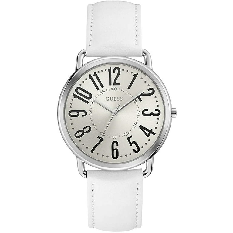 GUESS ミニシック ホワイト文字盤 レディース 腕時計Y11002L1 GUESS ミニシック ホワイト文字盤 レディース 腕時計Y11002L1