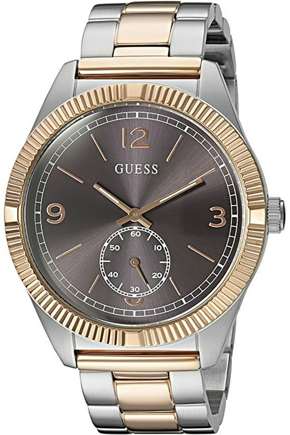 W0872G2,Men's Dress,Stainless Steel Case and bracelet,Two Tone,Dark Dial,WR