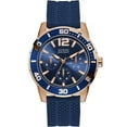 thumbnail image 1 of GUESS W1250G2,Men Dress Casual,Stainless Steel Case,Silicone Strap,Rose Gold Tone,date,50m WR, 1 of 4