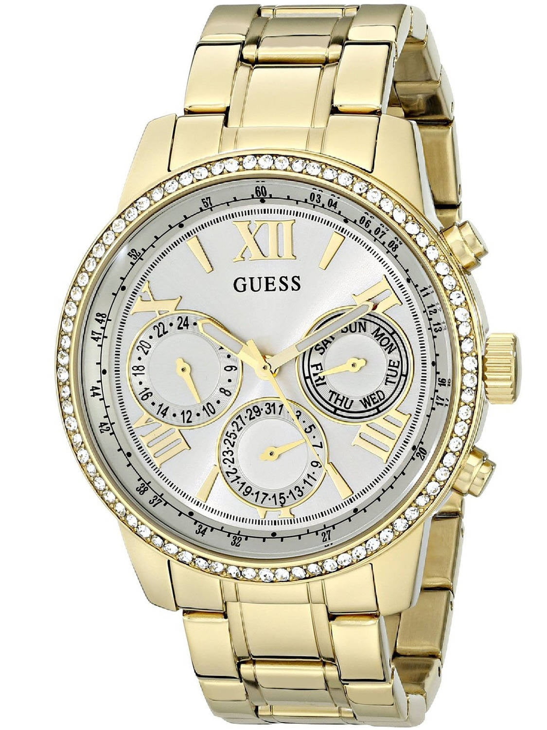GUESS Women's Gold-Tone Watch U0559L2 - Walmart.com