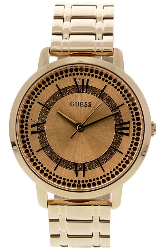 Women's Montauk 40mm Rose Gold-Tone Steel Bracelet & Case Quartz Analog Watch W0933L3