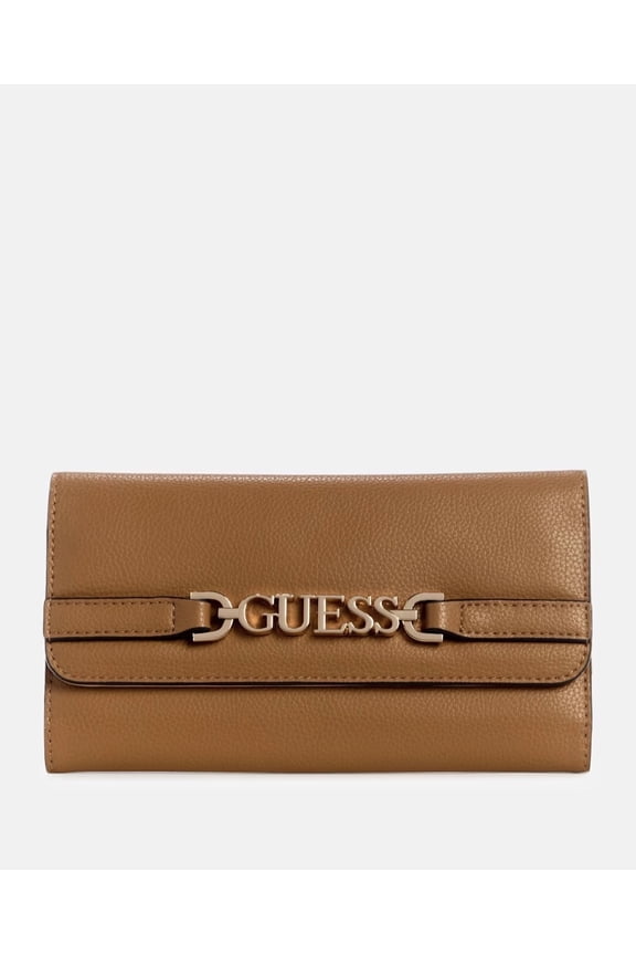 Women's Rhiannon Fold-Over Clutch Cognac Wallet