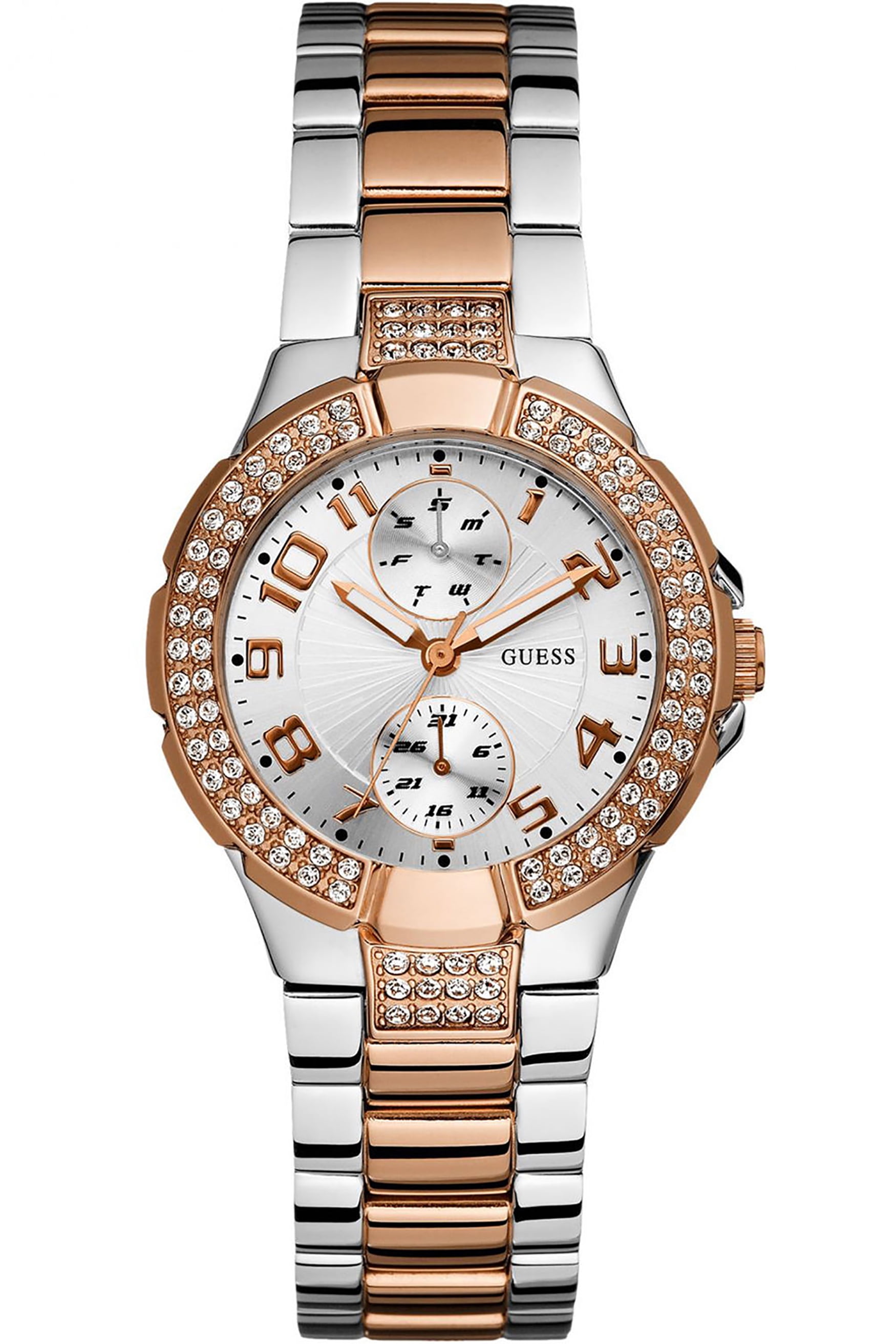? Womens Guess Steel Fashion Watch Guess Women main image 3