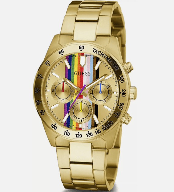 Guess U0135L3 Bronze Gold Tone Crystal Bracelet Watch Guess • U0135L2 • Gold-Tone Analog Watch – Montres Big Time  main image 4