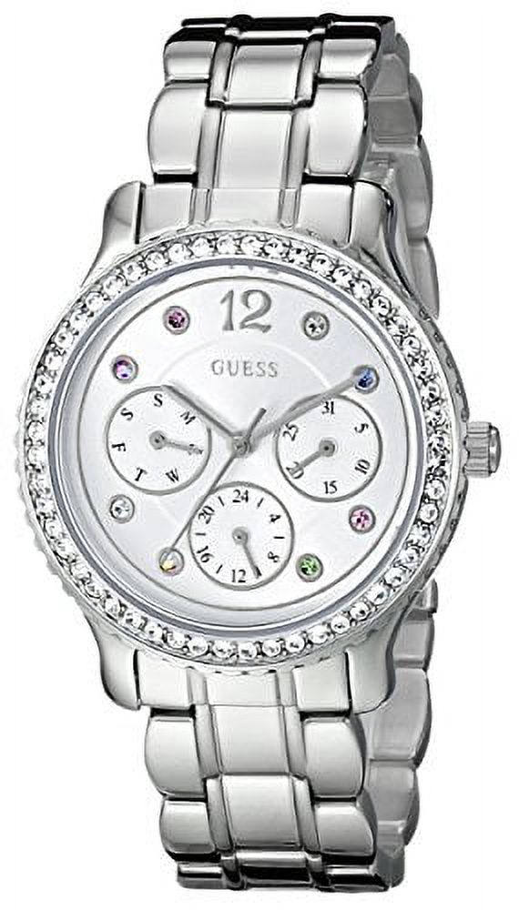 Guess Silver-Tone Women\'s Crystal Accent Watch Women main image 3