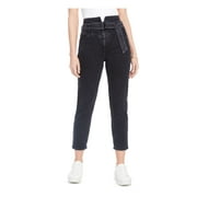 GUESS Womens Black Belted Jeans Size 29