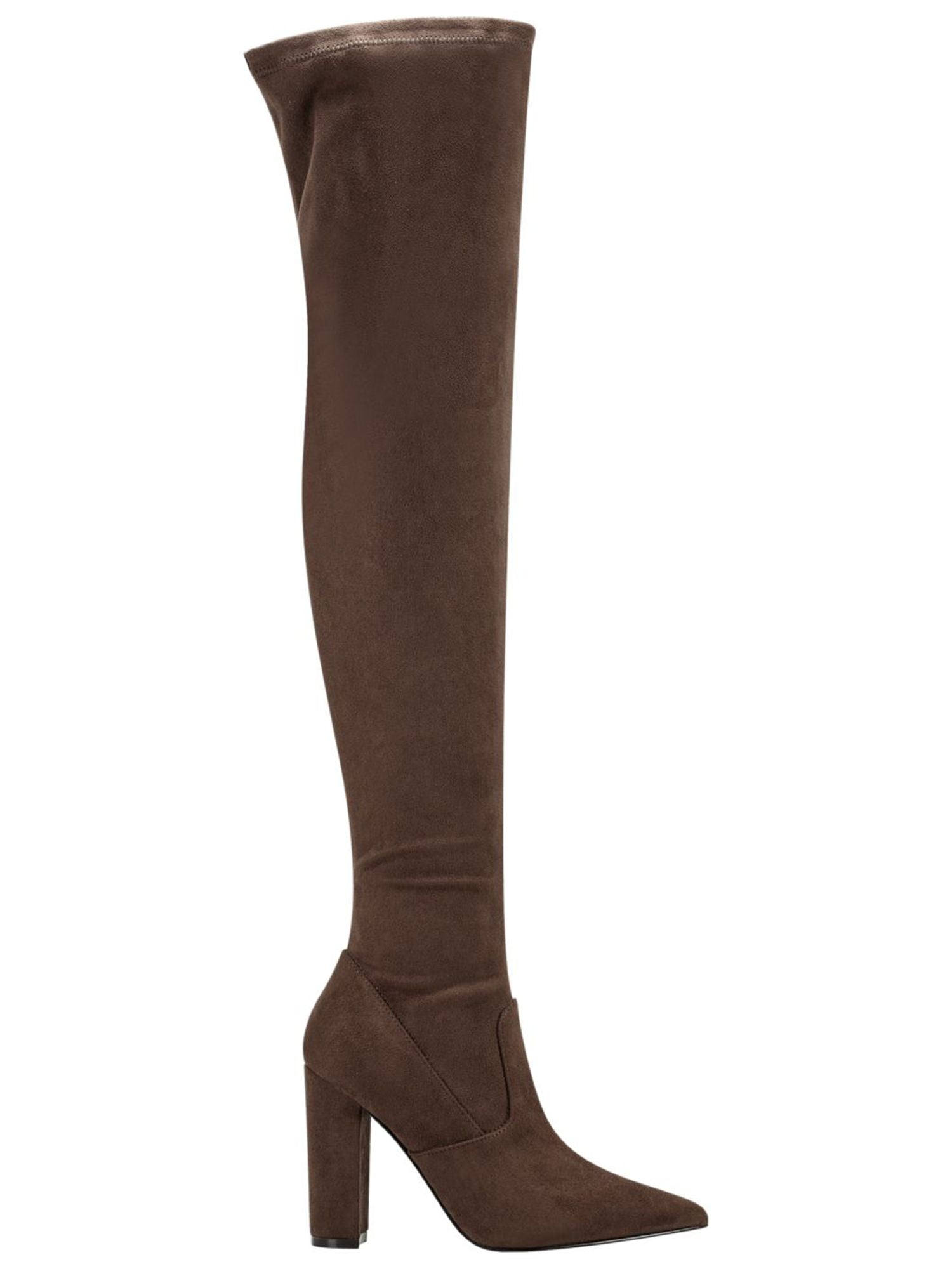 GUESS Women's Abetter Over-the-Knee Boots - Pointed Toe Block Heel Boots For Fall - View #10
