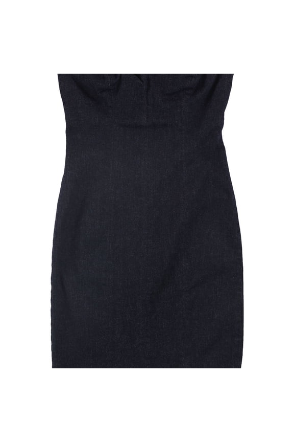 Womens Deco Bodycon Dress, Blue, Large