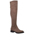 thumbnail image 1 of GUESS Womens Gray Almond Toe Block Heel Zip-Up Boots Shoes 6, 1 of 3