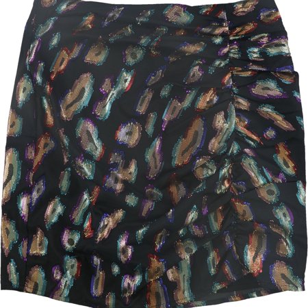 GUESS Womens Inari Jacquard Mini Skirt, Multicoloured, 0