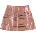 thumbnail image 1 of GUESS Womens Khloe Mini Skirt, Pink, 2, 1 of 2