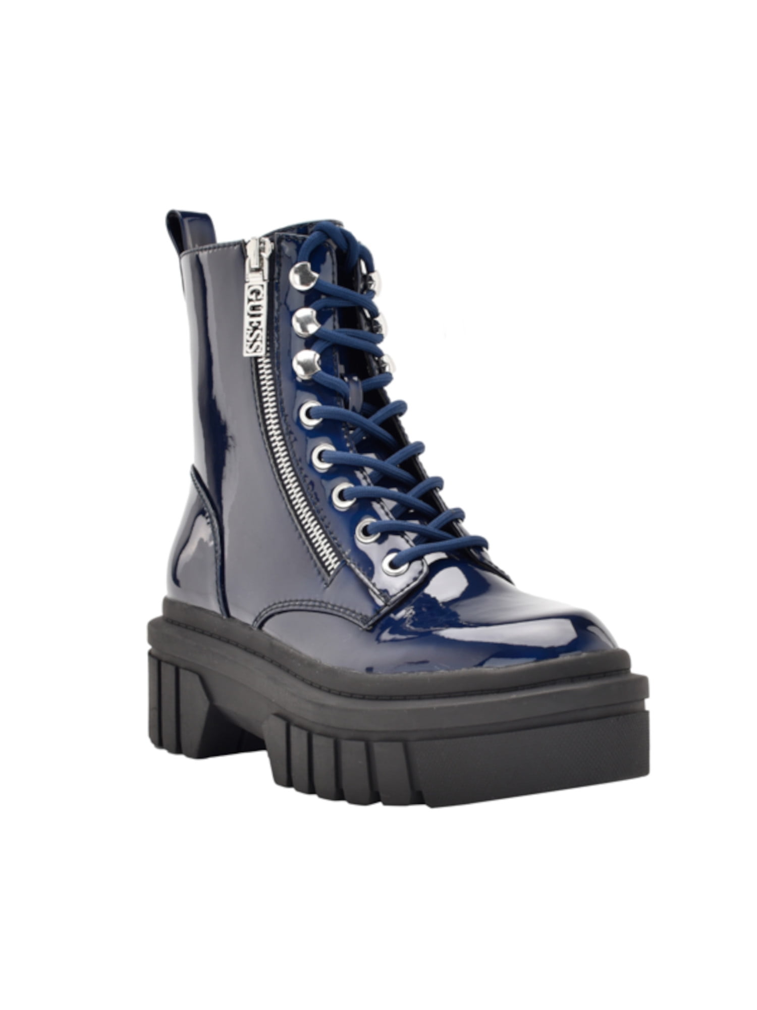 Iridescent combat outlet boots