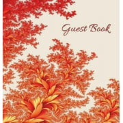 GUEST BOOK Hardback, Visitors Book, Comments Book, Guest Comments Book, House Guest Book, Party Guest Book, Vacation H, Hardcover