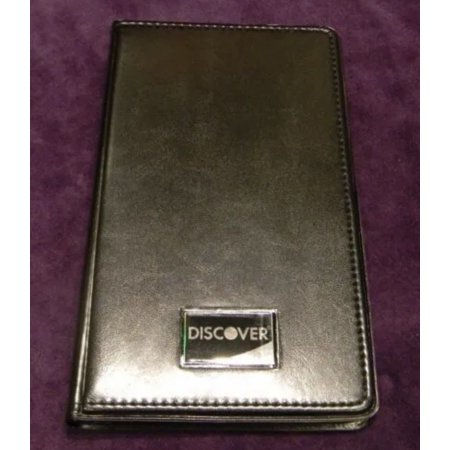 GUEST CHECK PRESENTERS - 50 PCS - DOUBLE PANEL DISCOVER RESTAURANT SERVER BOOKS