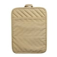 thumbnail image 1 of GUIGUI 1-Pack Cotton Pot Holders, Premium Pot Holders and Heating Pads, Hot Pads with Pockets for Kitchen Cooking Baking Barbecue 9 x 7" (Khaki), 1 of 9