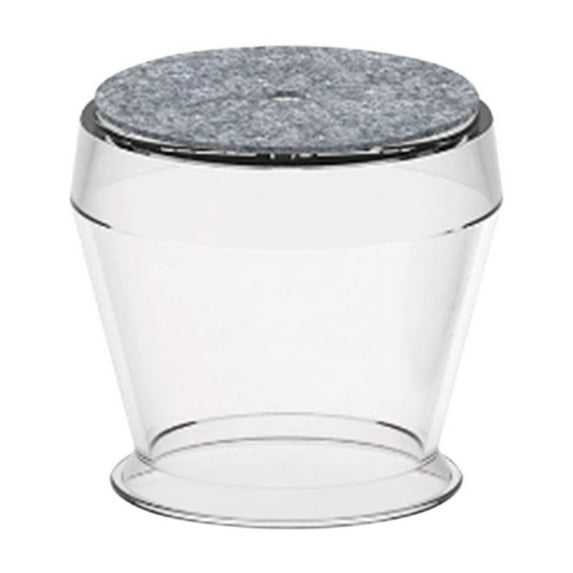 GUIGUI 1 Pcs Chair Leg Floor Protectors, Felt Furniture Pads for Hardwood Floors, Rubber Chair Leg Protectors for Hardwood Floors (Clear)