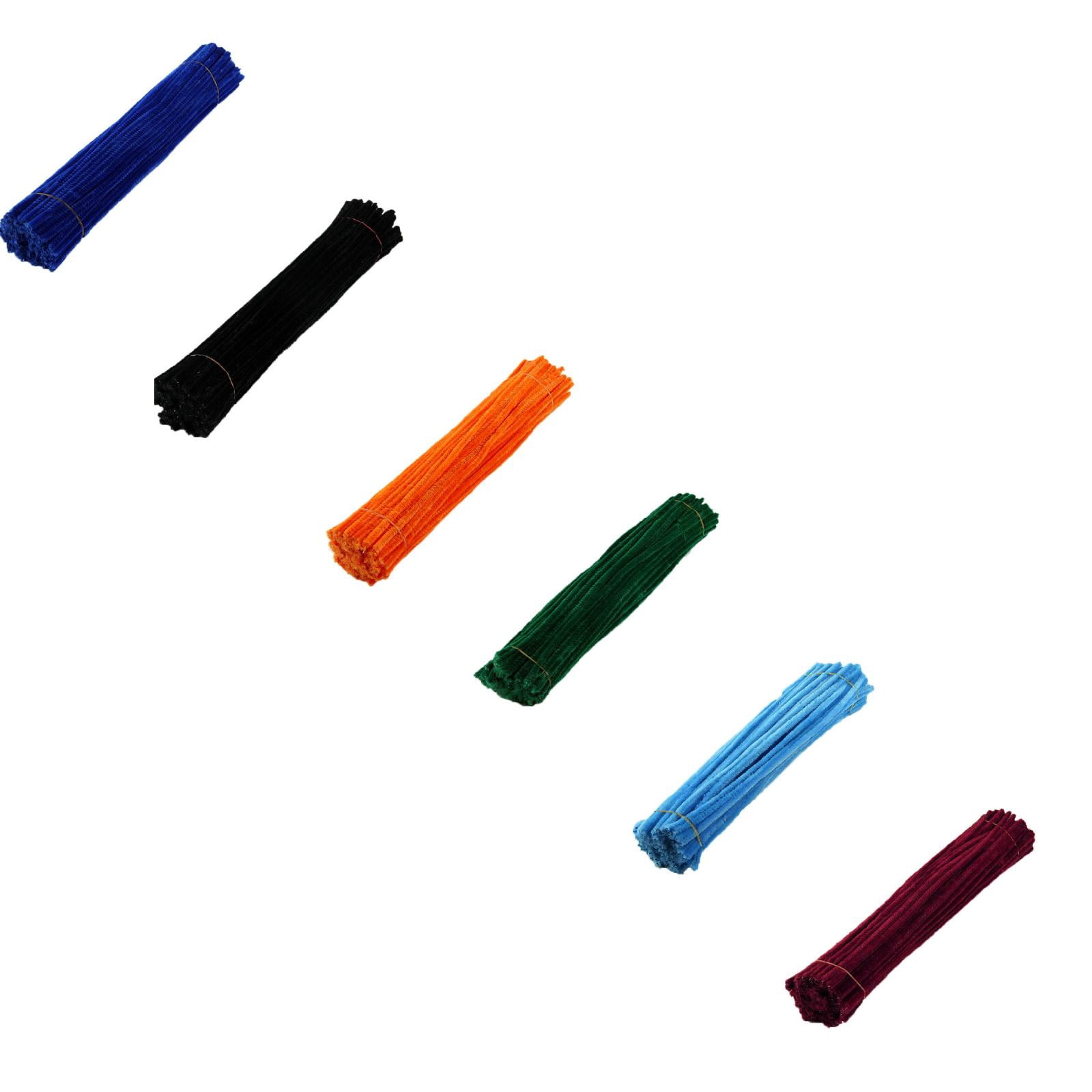 GUIGUI 600 PCS Pipe Cleaners, 12 inch Pipe Cleaners Chenille Stem Pipe Cleaners Set, Thick Pipe Cleaners Craft Supplies Chenille Stems DIY Art Creative Crafts Decorations