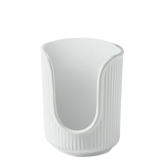 GUIGUI Cup Dispenser, Small Disposable Paper Cup Holder, for Bathroom Vanity Countertop's Rinsing Mouthwash Cups (A)