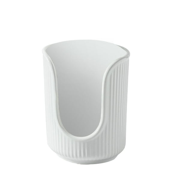 GUIGUI Cup Dispenser, Small Disposable Paper Cup Holder, for Bathroom Vanity Countertop's Rinsing Mouthwash Cups (A)