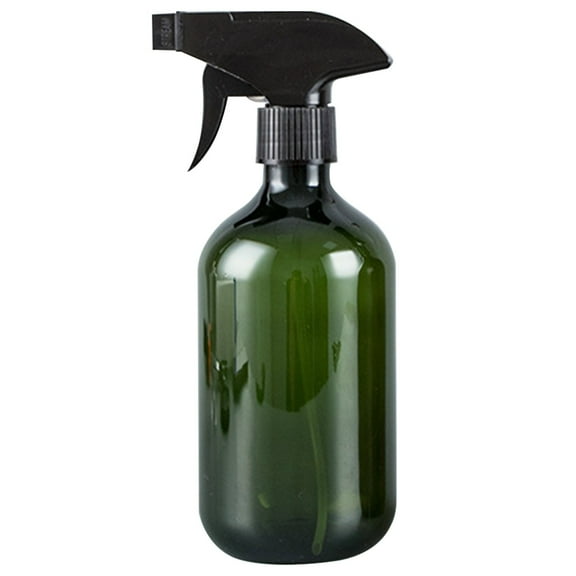 GUIGUI Spray Bottles, 17oz Water Spray Bottle, Plastic Refillable Containers Fine Mist Small Spray Bottle for Cleaning Products, Plants, Pet Training, Hairstyling 1 Pack (Green)