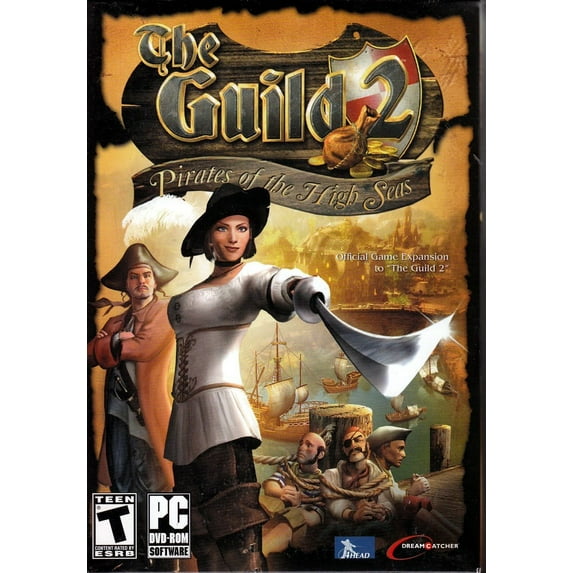 GUILD 2: Pirates of the High Seas PC DVD - Official Game Expansion to The Guild II