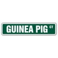 thumbnail image 1 of GUINEA PIG Street Sign Childrens Name Room Sign | Indoor/Outdoor |  30" Wide, 1 of 5