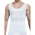 GUITANG Men s Compression Shirt to Hide Moobs Chest