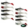 thumbnail image 1 of GUIYANIU 10 Pcs Swim Baits with Sharp Hook for Bass, 1 of 7