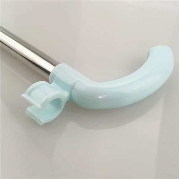 SOPOTUTU 10Pcs Replacement Plastic Dustpan Handle Grip with Clip for Easy Broom Attachment