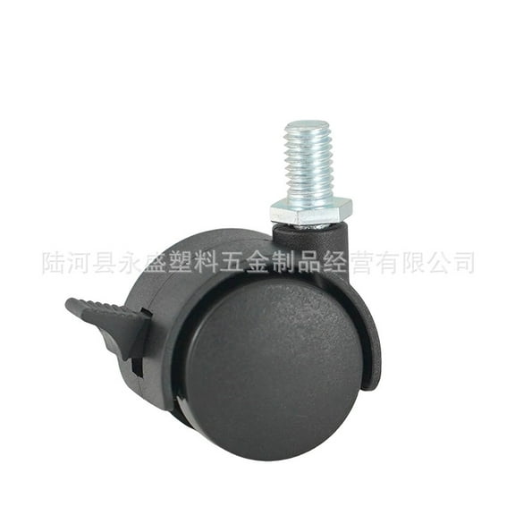 GUIYONG 4pcs Pu Swivel Caster Wheels With Locking Brakes Replacement Wheels For Furniture And Small Carts Heavy Duty And Quiet Casters