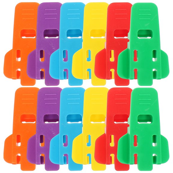SOPOTUTU 6Pcs Manual Beverage Can Opener Plastic Tool Assorted Colors for Home and Picnic Use
