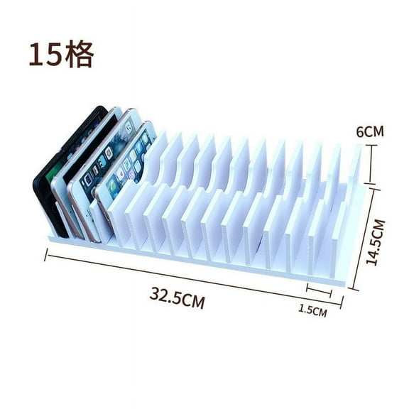 GUIYONG Cell Phone Holder School Desk Calculator Storage Box Holder Case Multifunctional Classroom Cell Phone Organizer for Efficient Classroom Management Organization