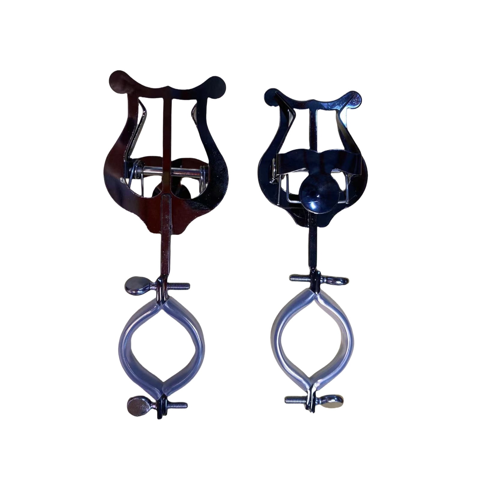 GUIYONG Clarinet Marching Lyre Portable Music Stand Music Sheet Clip Metal Clamp on Holder for Marching Band and Practicing Beginners