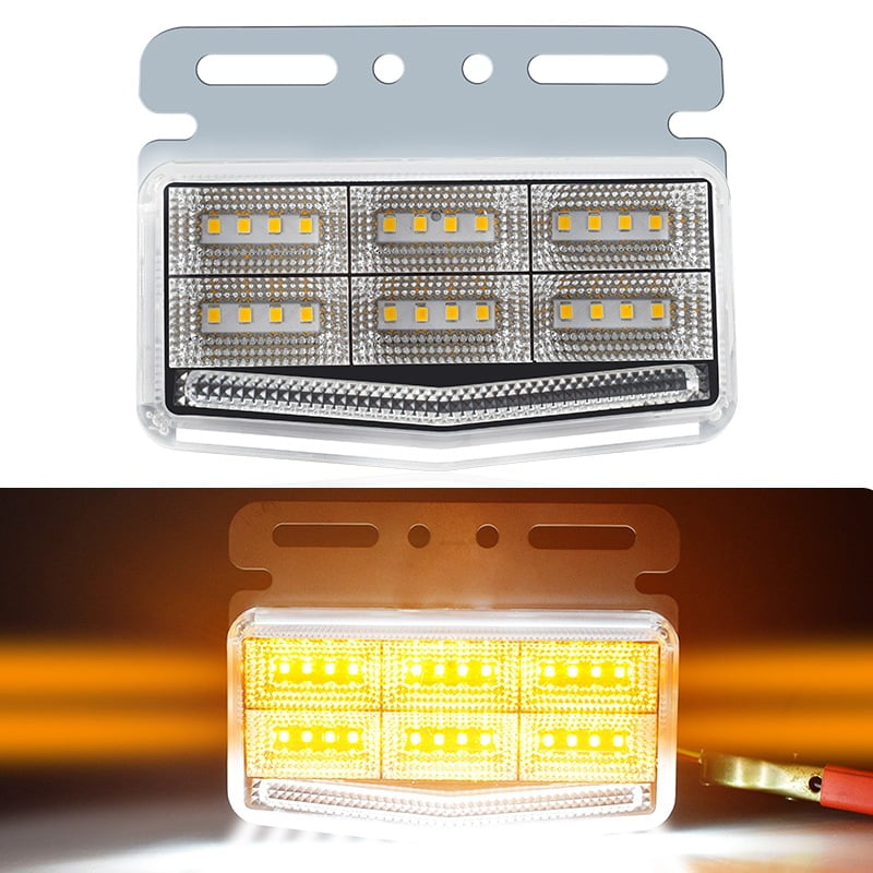 GUIYONG Led Marker Lights For Trucks 24v Bright Ground Wide View