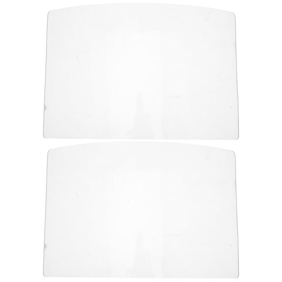 SOPOTUTU Clear Sandblasting Hood Lens Part with Scratch Resistant Glass for Outdoor and Industrial Protective Gear