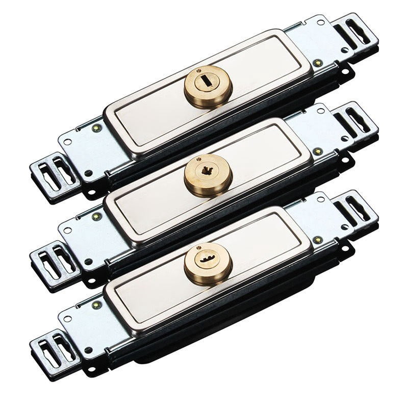 Heavy Duty Steel Rolling Shutter Door Lock with Cross Key Mechanism for ...